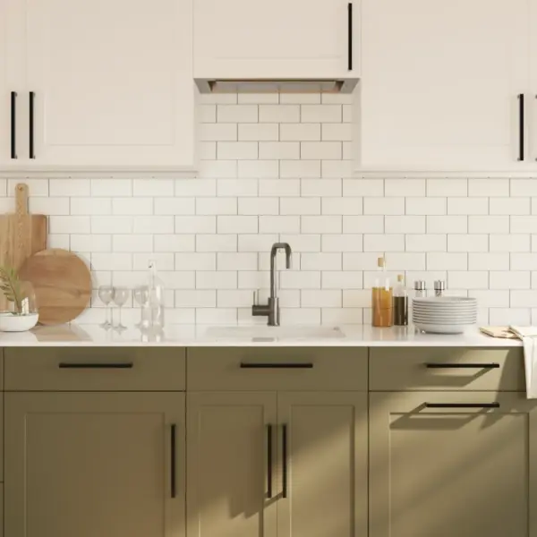 Mustad kandilised kapi käepidemed 20 tk, roostevaba teras, ava vahe 224 mm – 4