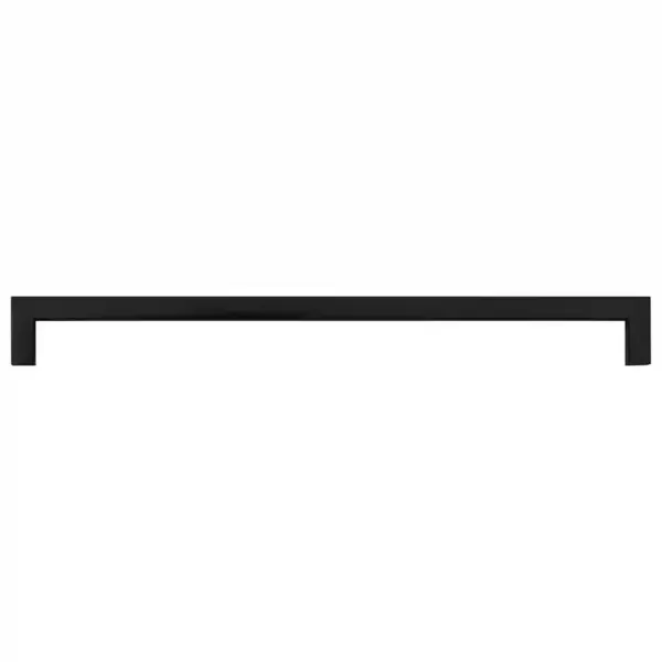 Kandilised mustad kapi käepidemed, 5 tk, roostevaba teras, ava vahe 320 mm – 5