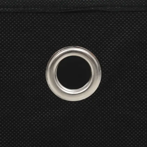 Kokkupandavad mittekootud hoiukastid, must, 4 tk, 32 x 32 x 32 cm – 6