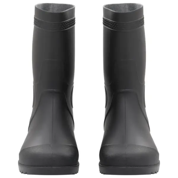 Veekindlad mustad PVC kummikud libisemiskindla tallaga, suurus 45 – 3