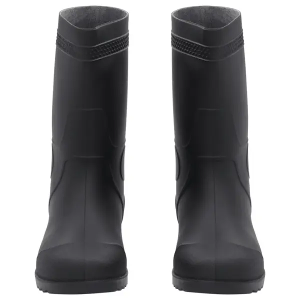 Mustad PVC kummikud, veekindlad, suurus 42, kõrgus 29 cm – 3