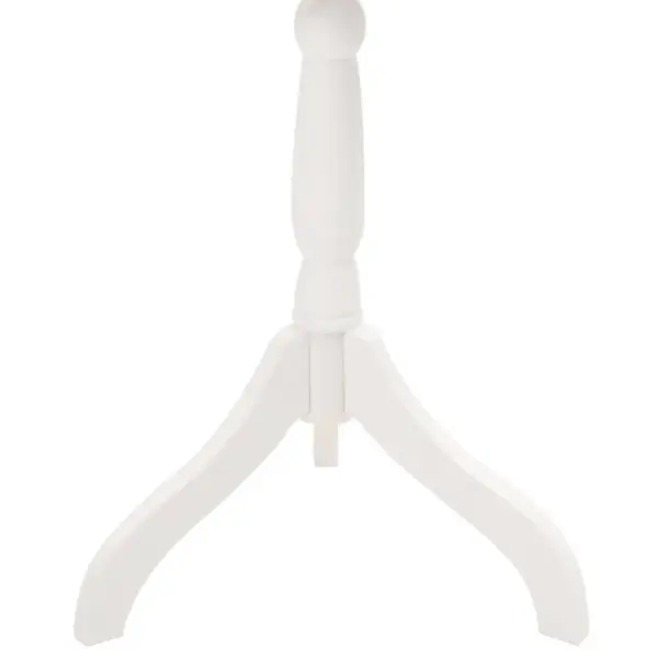 Reguleeritava kõrgusega naiste õmblusmannekeen, valge roosilise puuvillkattega – 6