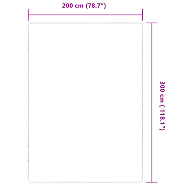 Naturaalne džuudist vaip latekspõhjaga, 70 x 130 cm, beež – 5
