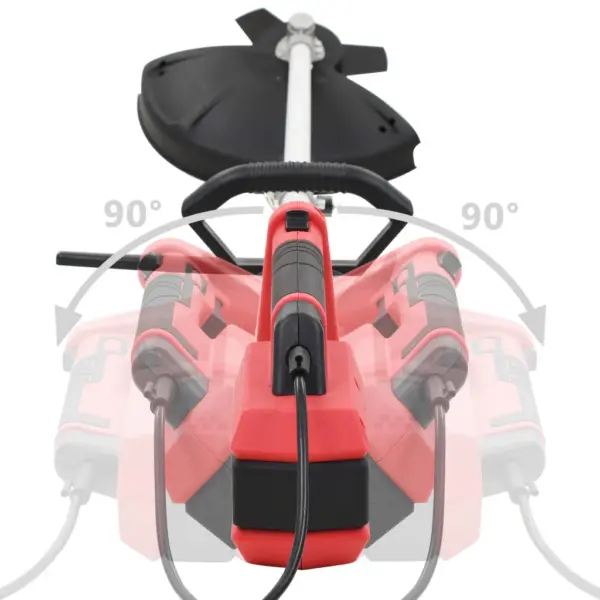 Neli ühes elektriline aiatööriist hekilõikuri, murutrimmeri, võsalõikuri ja oksasaega, 900 W – 3