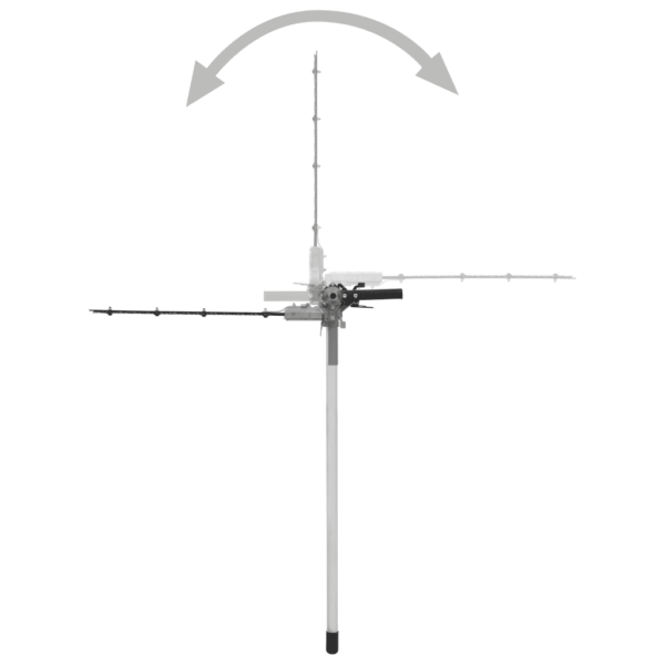 Neli ühes elektriline aiatööriist hekilõikuri, murutrimmeri, võsalõikuri ja oksasaega, 900 W – 8