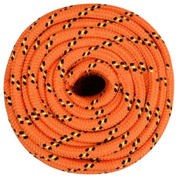 Punutud polüpropüleenist paadiköis, oranž, 18 mm, 50 m – 3