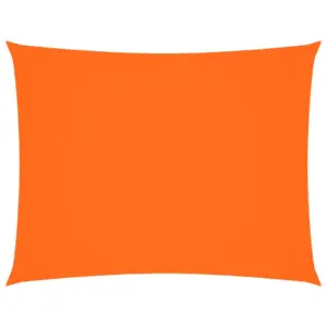 Päikesepuri veekindlast oxford-kangast, oranž, ristkülik 3,5 x 5 m
