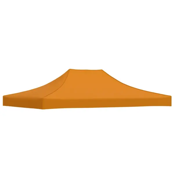 Peotelgi katus 4 x 3 m, oranž, PVC-kattega 600D oxford-kangas 270 g/m² – 5