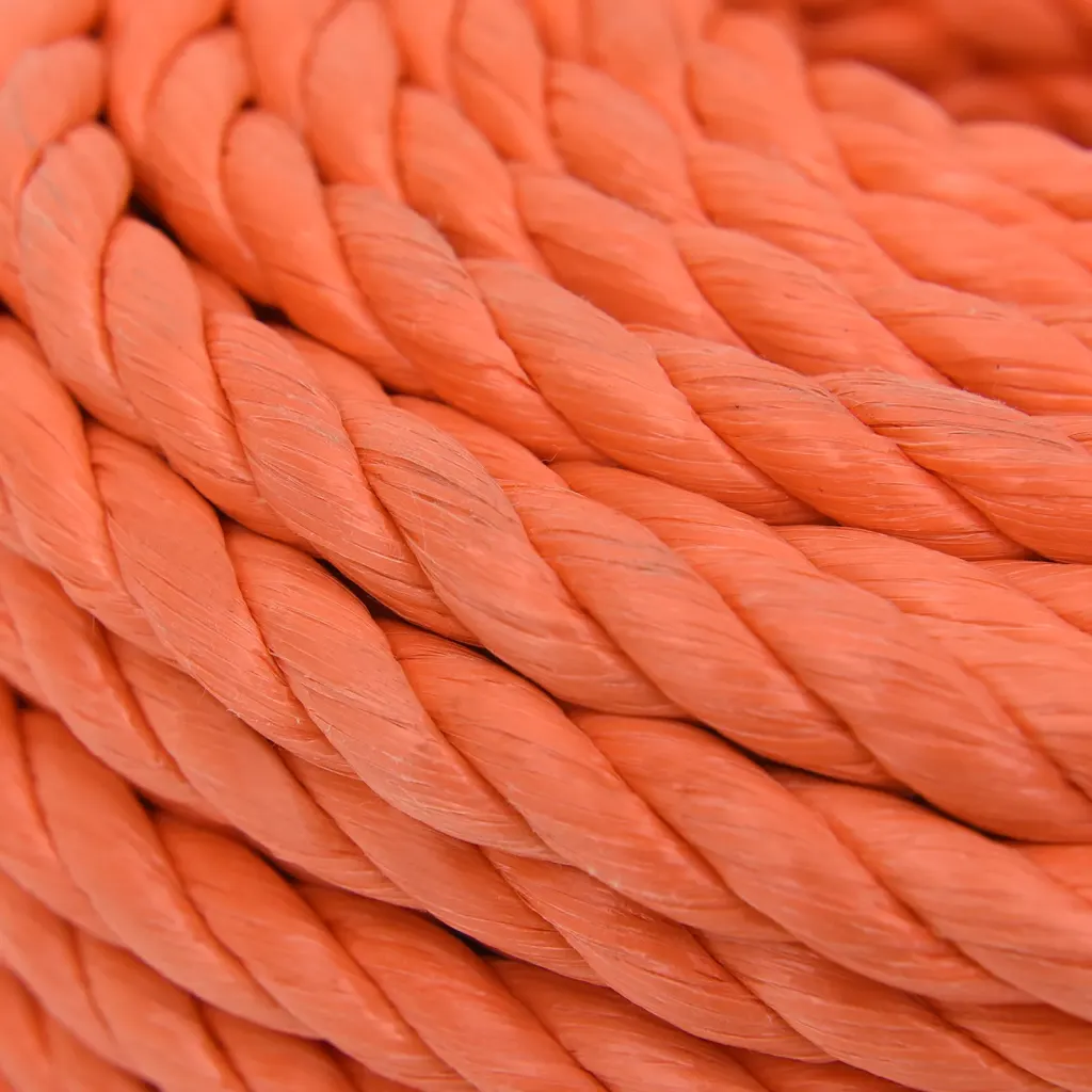 Oranž punutud töököis, polüpropüleen, 20 mm, 25 m