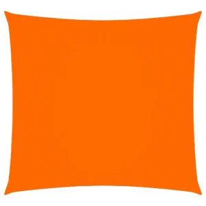 Veekindel ruudukujuline päikesepuri, oranž oxford-kangas, 3 x 3 m