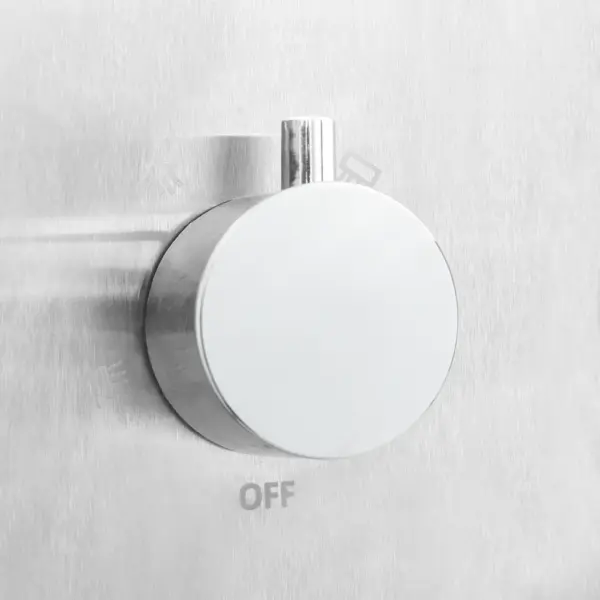 Õuedušipaneel alusega, WPC ja harjatud roostevaba teras, hõbedane/hall, 210 cm – 8