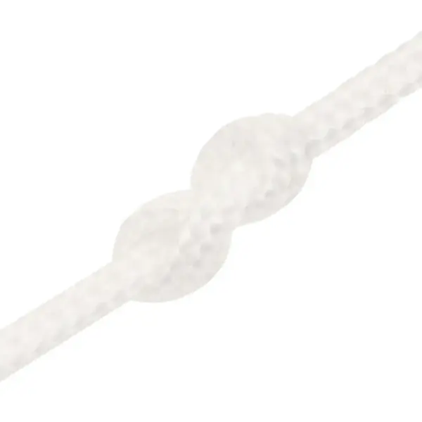 Polüpropüleenist paadiköis, täisvalge, punutud, 2 mm, 500 m rull – 5