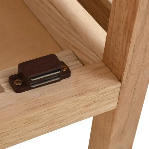 Vannitoakapp liistuksega, tugev pähklipuit ja vineer, 39,5 x 35,5 x 123 cm – 6