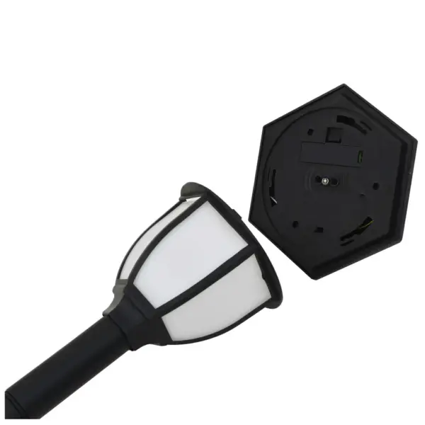 Päikesepatareiga LED-aiavalgustid, 6 tk, must, IP44, 73 cm – 5