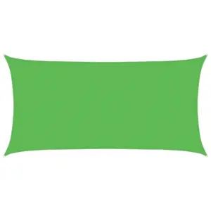 Ristkülikukujuline päikesepuri 4 x 7 m, heleroheline HDPE, 160 g/m²