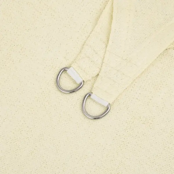 Ristkülikukujuline päikesepuri HDPE-st, kreemjasvalge, 5 x 2 m, 160 g/m² – 5