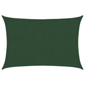 Ristkülikukujuline HDPE päikesepuri, tumeroheline, 2,5 x 3,5 m