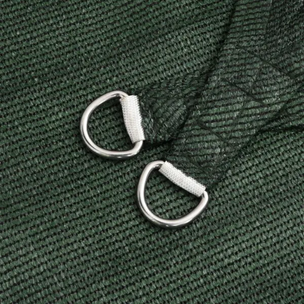 Ristkülikukujuline HDPE päikesepuri, tumeroheline, 2,5 x 3,5 m – 6