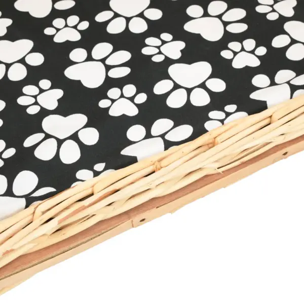 Pajust lemmiklooma pesa eemaldatava pehmendusega, 50 x 33 x 30 cm – 5