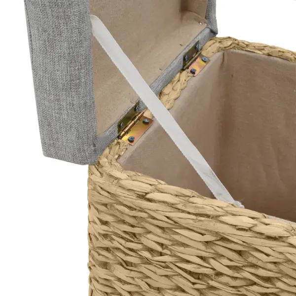 Panipaigaga otomanikomplekt hallide patjadega, mererohi, 2 tk, suurim 43 x 43 x 44 cm – 11