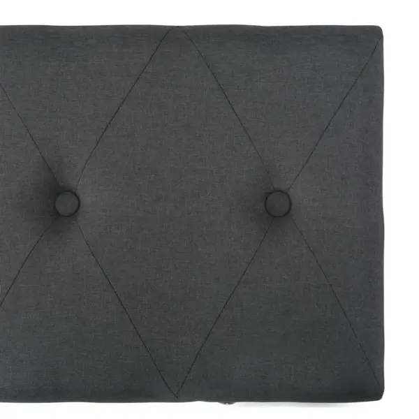 3-osaline panipaigaga tumbakomplekt, tumehall polüsterkangas, puidust jalad – 13