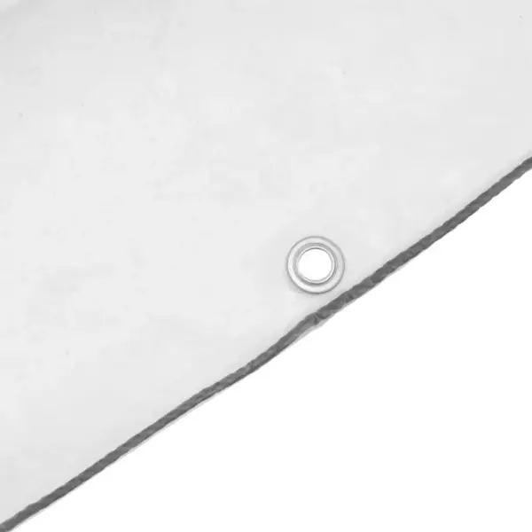 Aasadega PE taimekate, läbipaistev/must, 1 x 10 m – 7