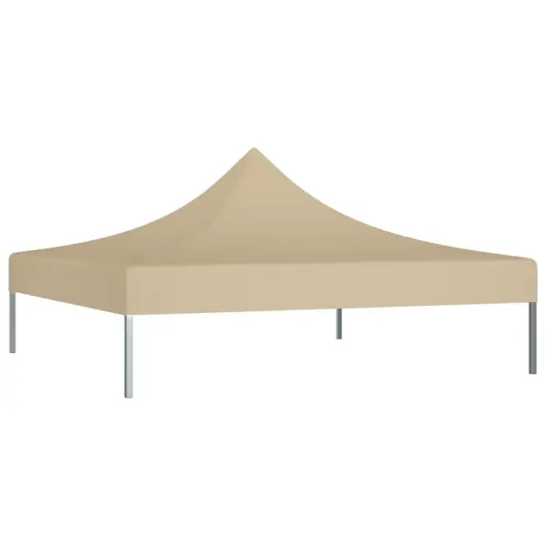 Peotelgi katus 2 x 2 m, beež, PVC-kattega 600D oxford-kangas, 270 g/m² – 2