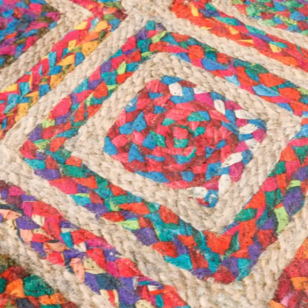 Ümmargune pestav vaip libisemiskindla põhjaga, mitmevärviline, Ø 120 cm – 5