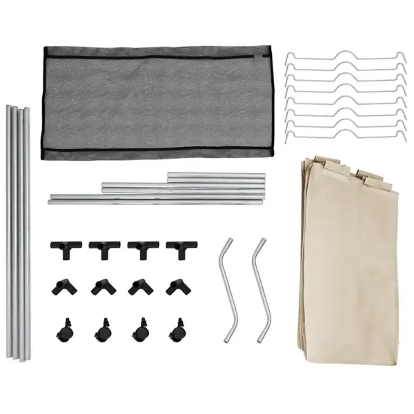 Pesusorteerija 4 kotiga ratastel, kreemjasvalge, terasraam – 12