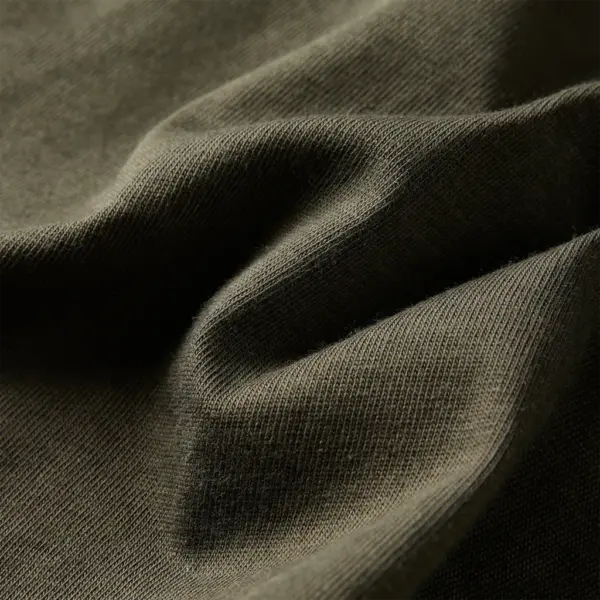 Pikkade varrukatega lastesärk rula trükiga, khaki, 100% puuvill, suurus 116 – 7