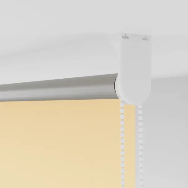 Pimendav ruloo, beež, 140 x 210 cm, 100% polüester, alumiiniumsiiniga, ketiühendusega, paigaldus ka ilma puurimiseta – 13