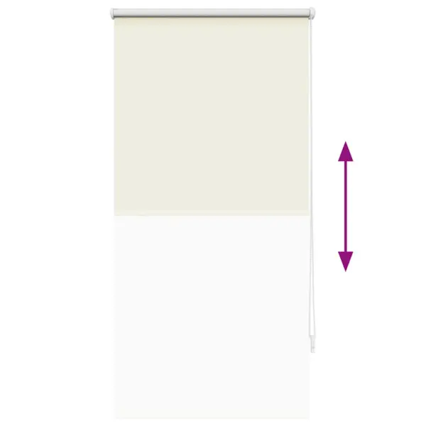 Pimendav rullkardin termokattega, naturaalvalge, 60 x 120 cm – 9