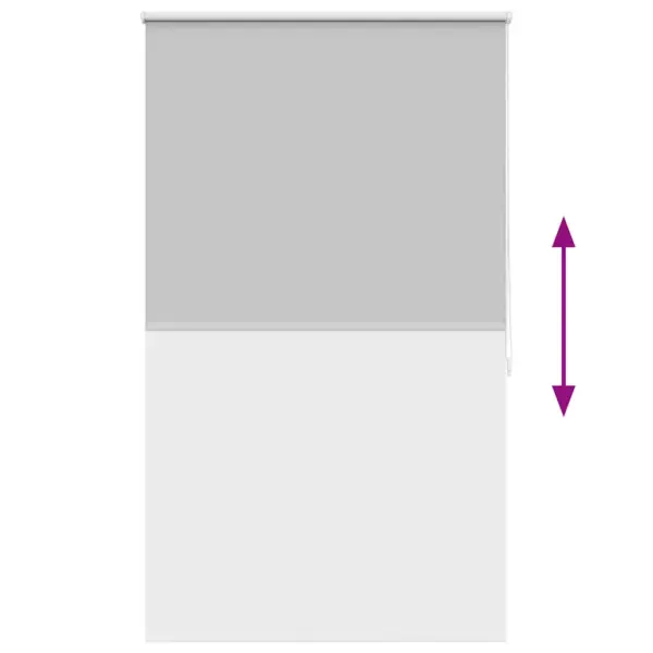 Pimendav termokat­tega rullkardin, hall, 120 x 175 cm, 100% polüester – 9