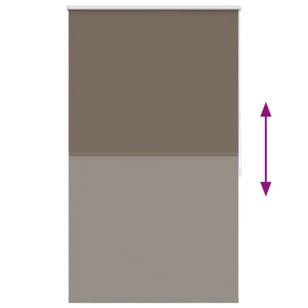 Pimendav ruloo kohvivärvi, 80 x 175 cm, kettjuhtimisega – 9