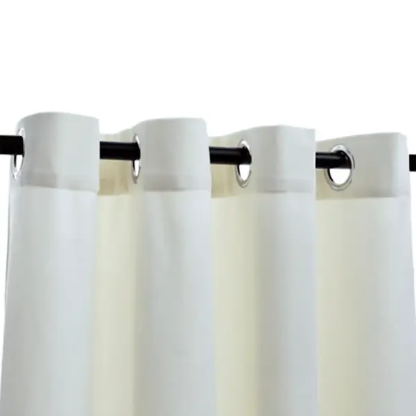 Pimendavad sametkardinad rõngastega, 2 tk, kreemjasvalge, 140 x 245 cm – 3