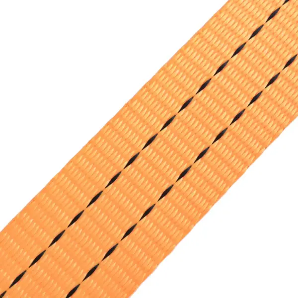 Pingutitega koormarihmad J-konksudega, 4 tk, 1 tonn, 6 m x 38 mm, oranž – 5
