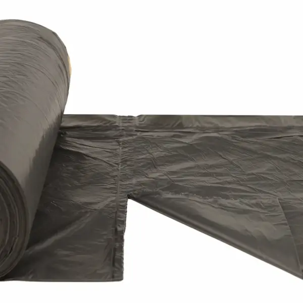 Pingutusnööriga prügikotid 35 l, must, 250 tk – 6