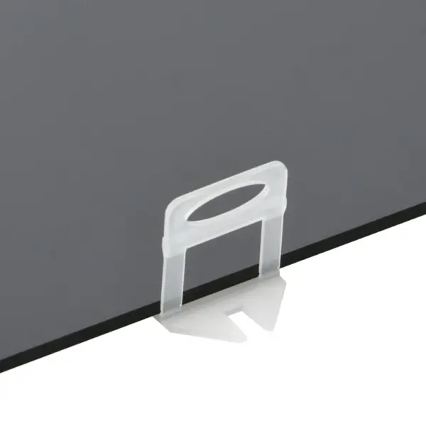 Plaatide tasandusklambrid 1,5 mm, läbipaistev PP, 1000 tk – 2