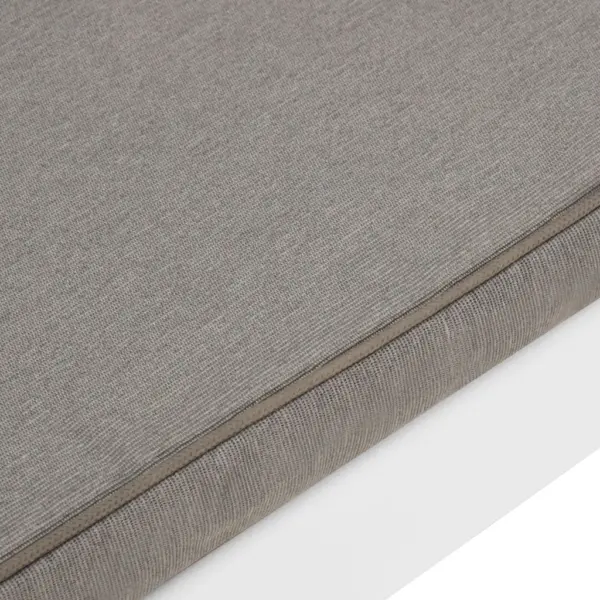 Plastist aiapingid patjadega, allalastava seljatoega, 2 tk, valge, antratsiithallid padjad, 130 x 65 x 70 cm – 8