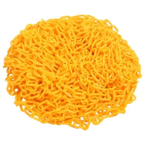 Plastist hoiatuskett, kollane, 100 m, Ø 8 mm