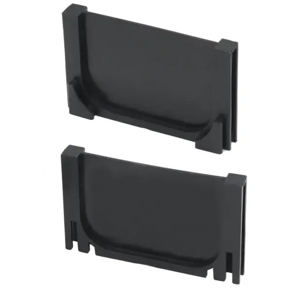 Plastist restiga äravoolukanal lukustussüsteemiga, must, 1 m – 5