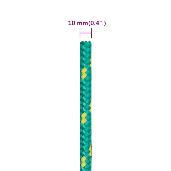Polüpropüleenist paadiköis, roheline, 10 mm, 50 m – 6