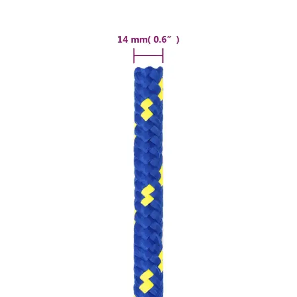 Polüpropüleenist paadiköis, sinine, 14 mm, 100 m - 6