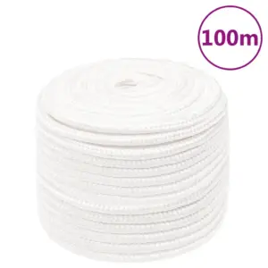 Polüpropüleenist paadiköis, täisvalge, 14 mm, 100 m
