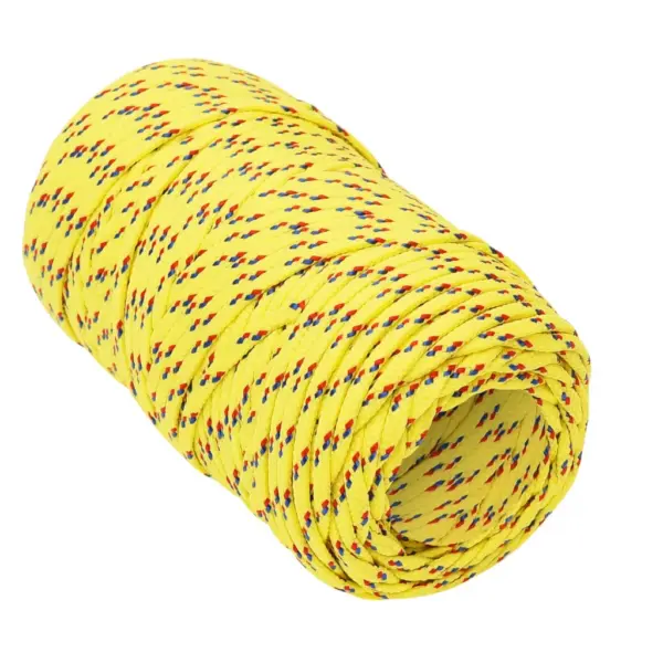 Polüpropüleenist paadiköis, kollane, 2 mm, 100 m – 3
