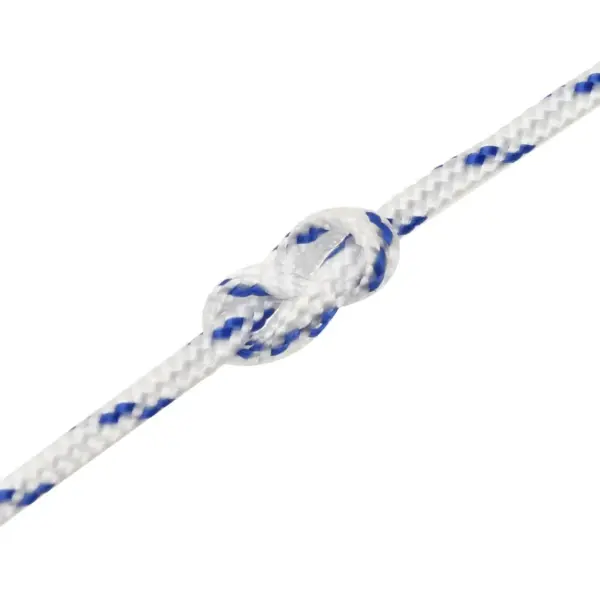Punutud polüpropüleenist paadiköis, valge, 2 mm, 100 m – 5