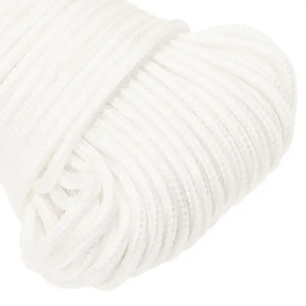 Polüpropüleenist paadiköis, täisvalge, 5 mm, 50 m – 4