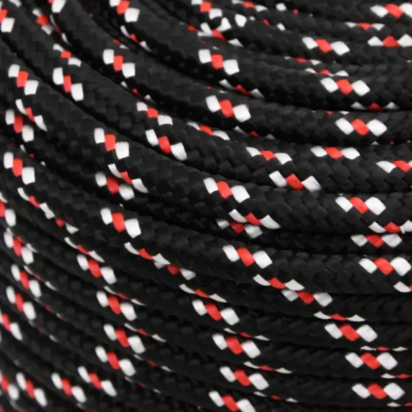 Polüpropüleenist paadiköis, must, 6 mm, 50 m – 4
