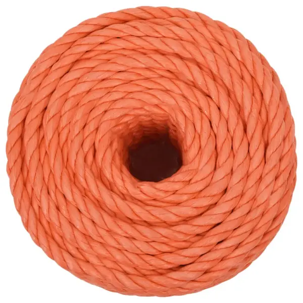 Punutud polüpropüleenist töököis, oranž, 12 mm, 50 m – 3