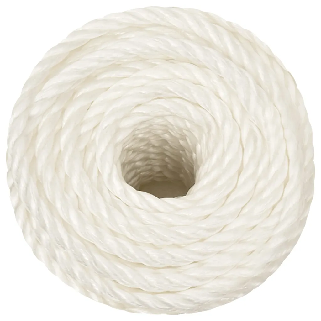 Töököis polüpropüleenist, valge, 20 mm, 25 m